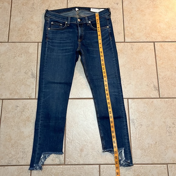 RAG & BONE Capri Jeans Blue Size 29 - Picture 4 of 14